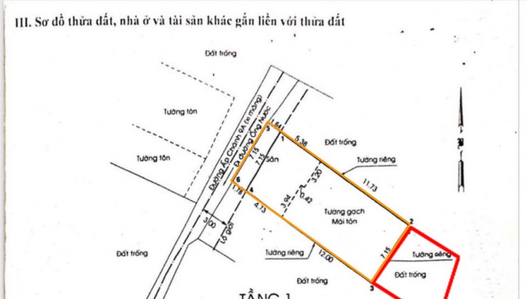 Bán nhà Đ. Song Hành HM, 170m2, 2 Phòng ngủ, ngang 7.15m, Đ. 2.5m giảm giá còn 4.x tỷ