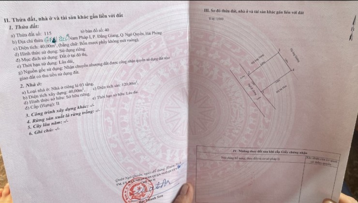 Bán nhà Nam Pháp, diện tích 40m 3 tầng GIÁ 2.7 tỉ vị trí ngay đầu ngõ