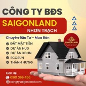 Saigonland Nhơn Trạch Mua bán đất nền dự án Hud Nhơn Trạch Đồng Nai - Đất nền sân bay Long Thành - Nhơn Trạch