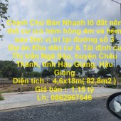 Chính Chủ Bán Nhanh lô đất nền thổ cư (có hẻm hông 4m và hẻm sau 2m) vị trí tại đường số 3