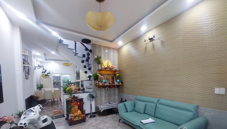 TNPA - NHÀ ĐẸP Ở NGAY -  XE HƠI ĐỔ CỬA - 53m2 ( sổ vuông nở hậu tài lộc ) CHỈ 5.1 TỶ TL