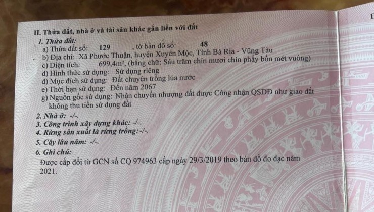 CẦN BÁN GẤP:
