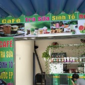 SANG QUÁN CAFE, SINH TỐ, NƯỚC ÉP, MẶT BẰNG ĐƯỜNG NGUYỄN THÁI BÌNH, PHƯỜNG 12, QUẬN TÂN BÌNH