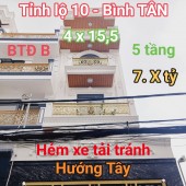 NHÀ ĐẸP 2 TẦNG - TÂN KỲ TÂN QUÝ - BÌNH TÂN - 60M2 - Nhỉnh 6 TỶ