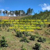 CHÍNH CHỦ BÁN LÔ LÔ THUNG LŨNG - GIÁ CỰC ƯU RẺ TẠI Đạ Nhim, Lạc Dương, Lâm Đồng