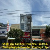 Chính Chủ Cần Cho Thuê Nhà Tại 245B, Đường Nguyễn Sinh Sắc, Phường 2, Tp Sa Đéc, Đồng Tháp