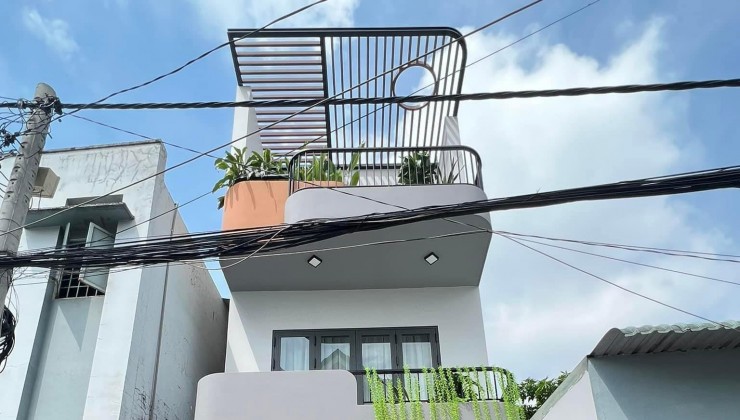 SIÊU PHẨM 3 TẦNG MỚI CỰC ĐẸP, HẺM XE HƠI LÒ LU, QUẬN 9, SỔ HOÀN CÔNG 68M2, 5.86 TỶ - LH 0911242789